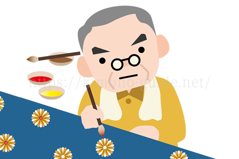 有名作家や老舗の小紋